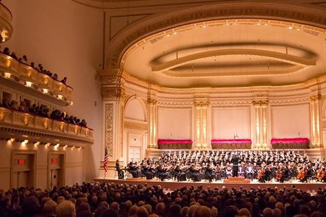 Vánoční koncert v Carnegie Hall