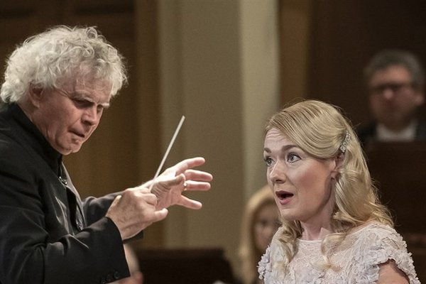 Sir Simon Rattle a Magdalena Kožená na Classic Praha