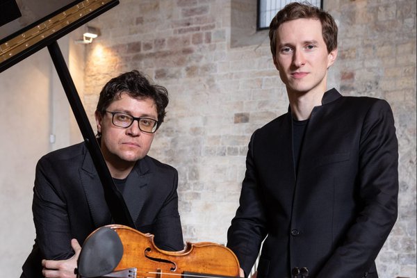 Josef Špaček a Miroslav Sekera zítra zahrají na Festivalu Krumlov dueta pro housle a klavír