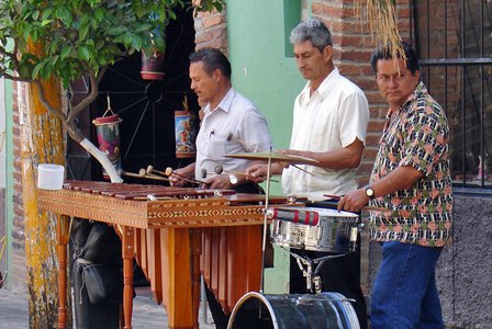 Hudební nástroje do sálu i na ulici