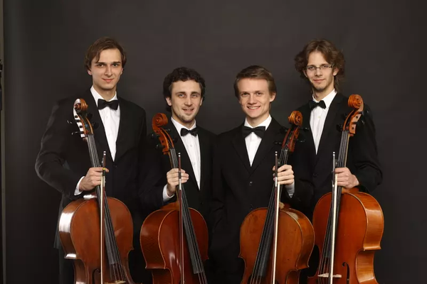 Prague Cello Quartet v broumovském Dřevníku