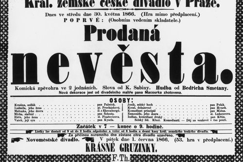 Smetanova Prodaná nevěsta slaví úspěchy už déle než 150 let