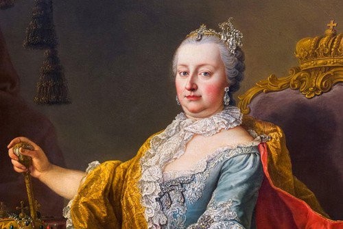 Jediná žena na českém trůnu, Marie Terezie, byla korunována na českou královnu 12. května 1743