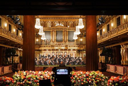 Tradiční tečkou za Novoročními koncerty Vídeňských filharmoniků je Radeckého marš