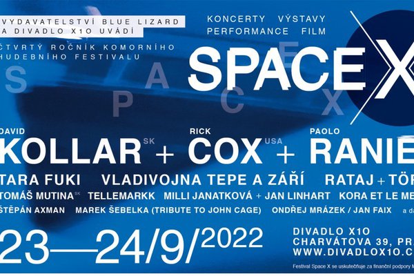 Již počtvrté proběhne festival alternativní, elektronické a ambientní hudby Space X 2022