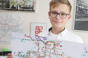 Matěj maluje mapy