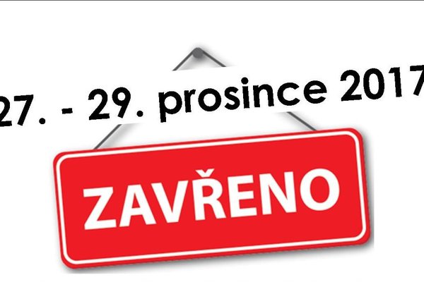 Upozornění - vyzvedávání výher na přelomu roku